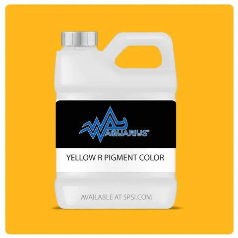 Aquarius Water-Based Yellow R Mixing Pigment Concentrate - 1kg