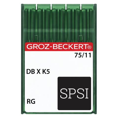 Groz-Beckert DBXK5 75/11 RG - Sharp Point - Large Eye - 100ct Needles