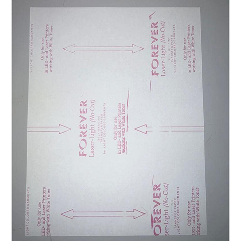 Forever-Laser Light Transfer Sheets 11" x 17" 100count/Pack
