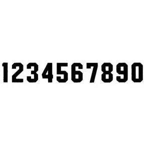 4" Regular Stencil #4         4004