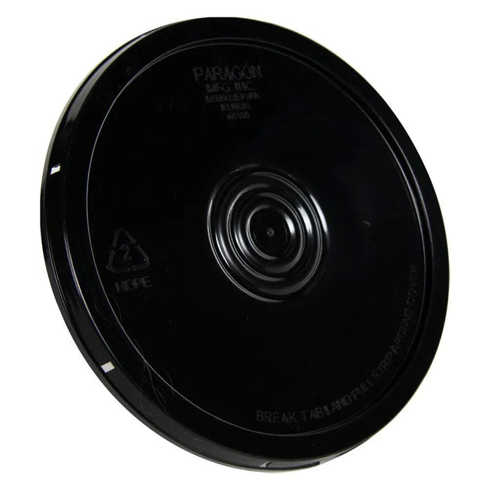 Black Gallon Plastic Container Lid SPSI Inc.