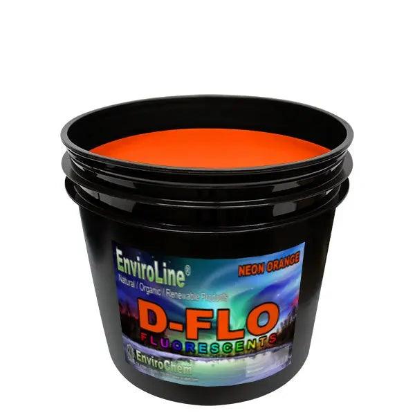 CCI D-FLO Neon Orange Discharge Ink - 1 Gallon