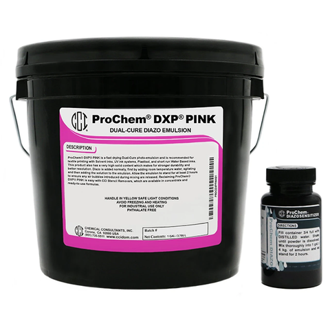 CCI DXP Pink Dual Cure Emulsion - 1 Gallon
