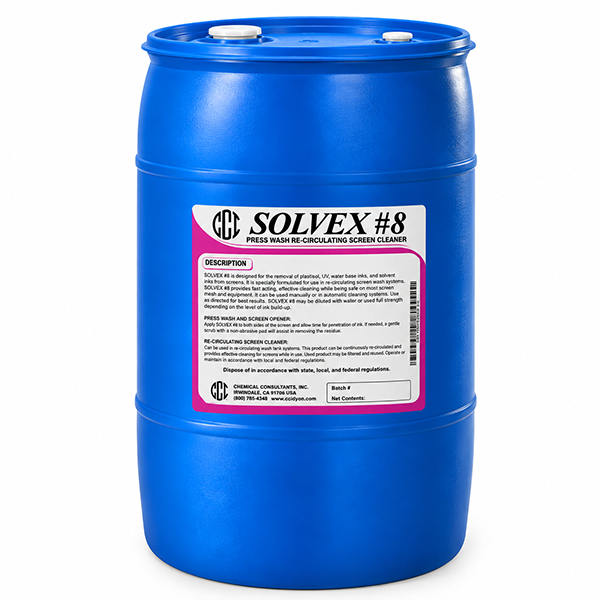 CCI Solvex #8 Press Wash - 55 Gallon Drum