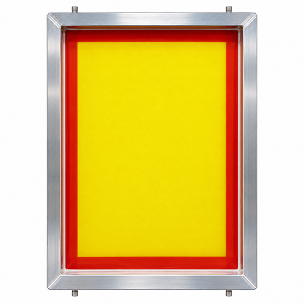 GSF Elite 23" x 31" 156 Yellow Mesh Alum Frame W/ MHM Pins