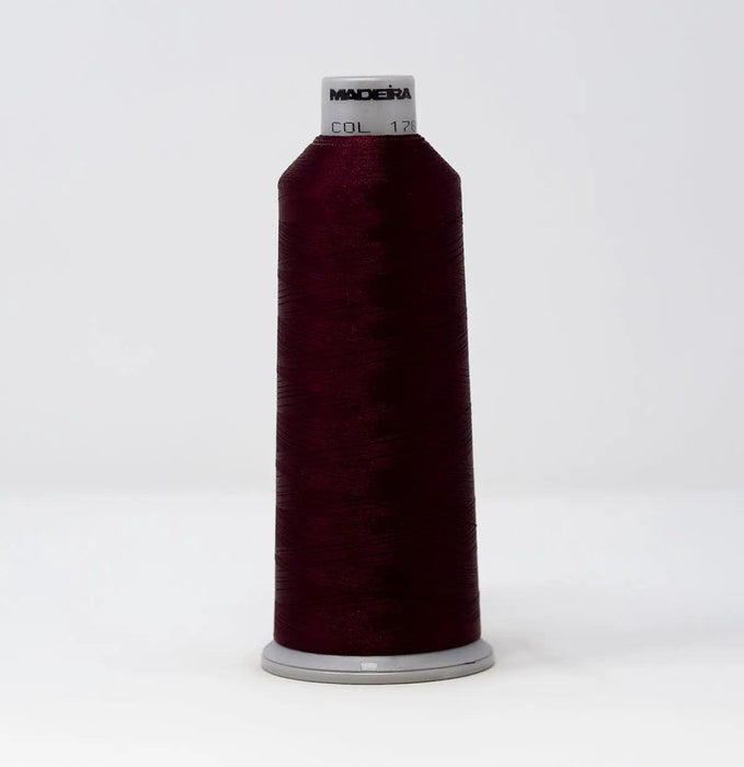 Madeira Polyneon 1785 Bordeaux Embroidery Thread 5500 Yards