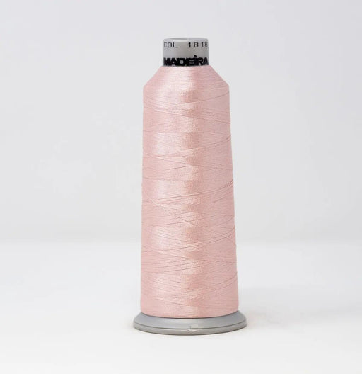 Madeira Polyneon 1818 Powder Pink Embroidery Thread 5500 Yards Madeira