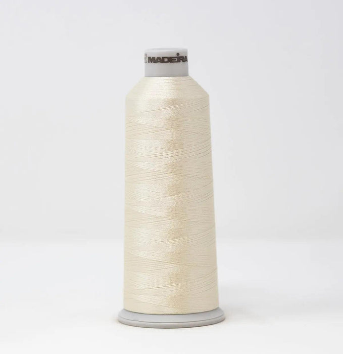 Madeira Polyneon 1822 Coconut Cream Embroidery Thread 5500 Yards