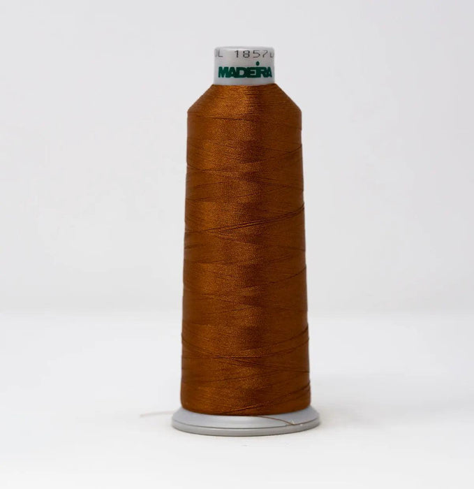 Madeira Polyneon 1857 Chocolate Lab Embroidery Thread 5500 Yards