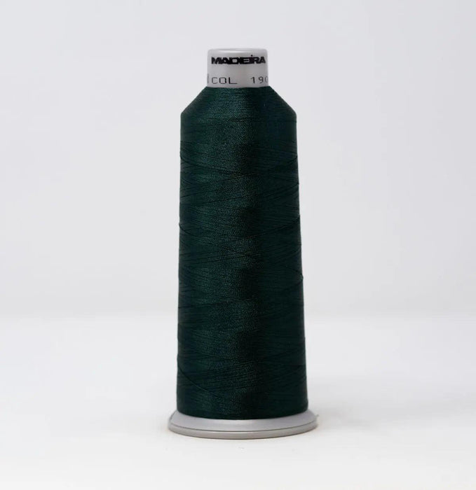 Madeira Polyneon 1903 Spruce Green Embroidery Thread 5500 Yards