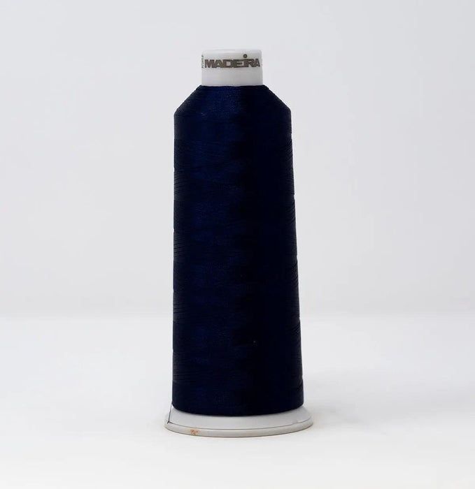 Madeira Polyneon 1967 Dark Denim Embroidery Thread 5500 Yards