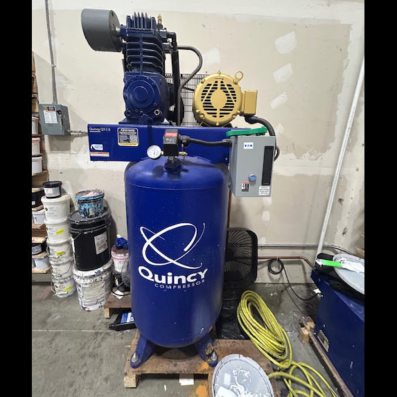 Used - Quincy QTV 7.5 HP Compressor