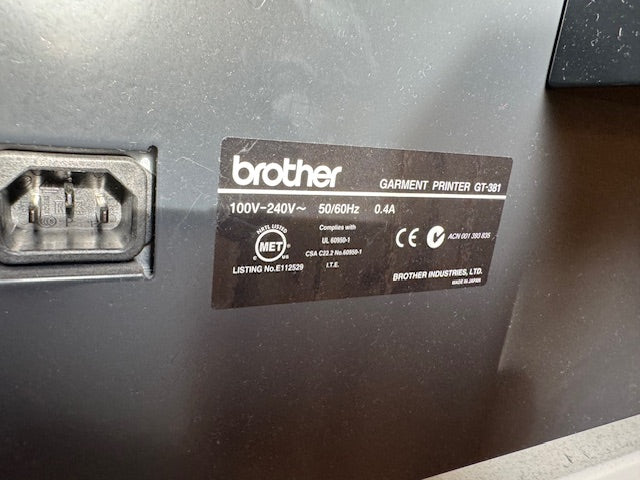 Used - Brother DTG GT-3 Series printer