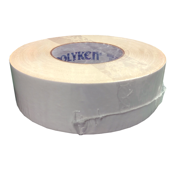 White Cloth Tape 3" x 60yd Roll Solvent Resistant